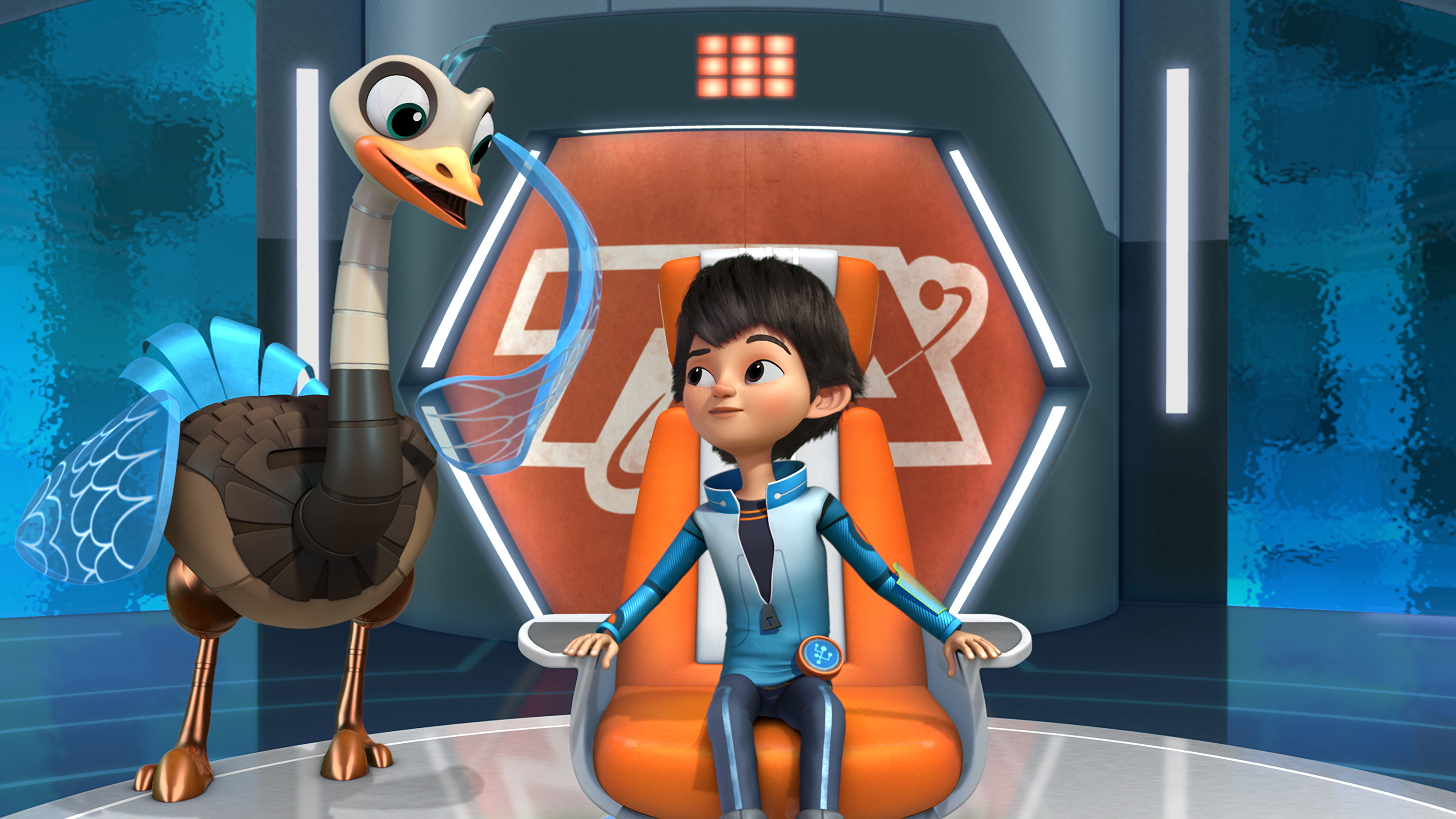 Characters from miles from tomorrowland