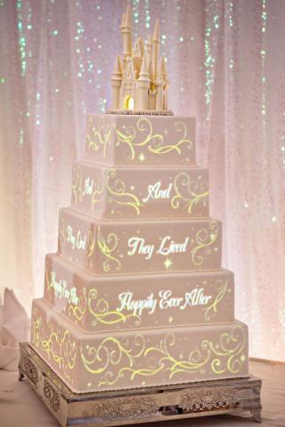 disney fairytale wedding cake