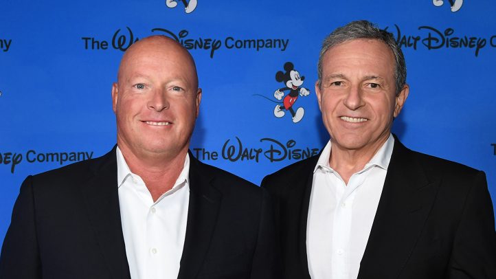 Current CEO Bob Chapek and former CEO Bob Iger/Disney