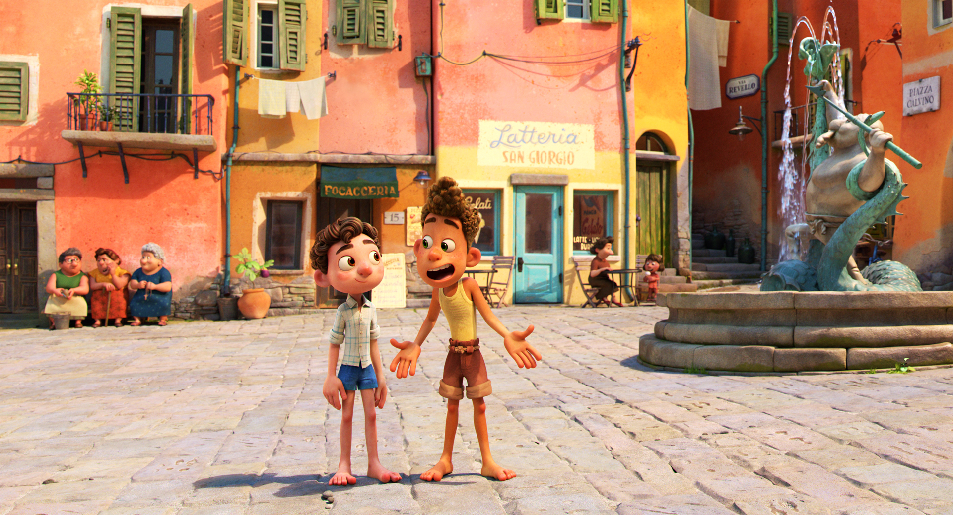 Luca Paguro  Disney animated films, Animation film, Disney pixar movies