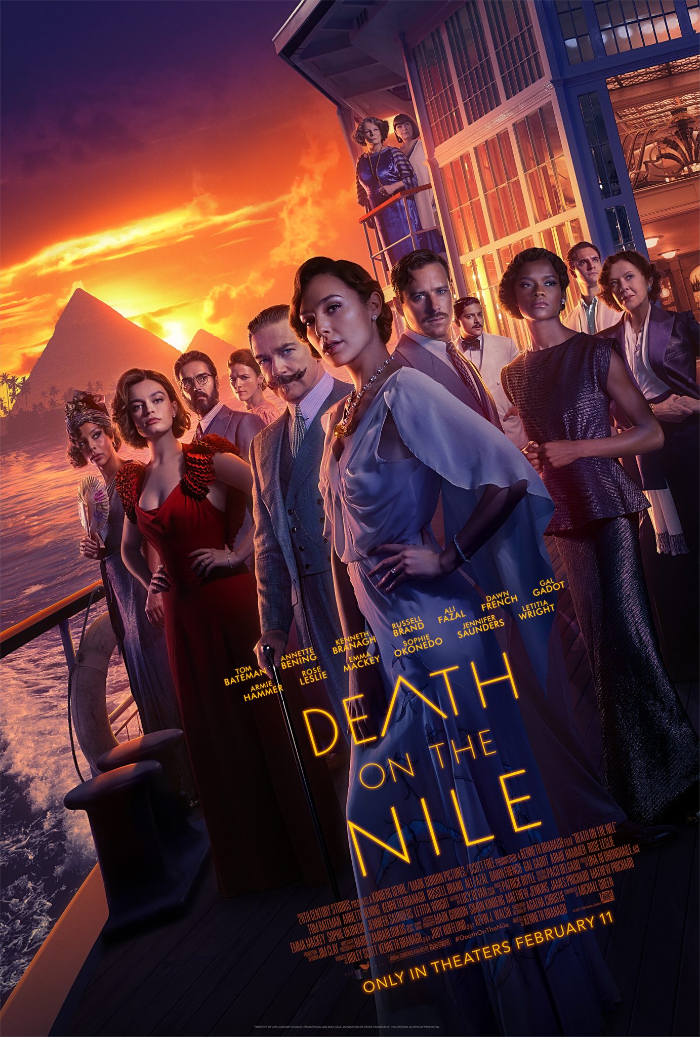 New ‘Death on the Nile’ Trailer and Poster Unveiled - The Walt Disney