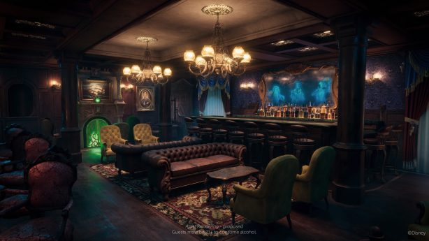 Disney Treasure Haunted Mansion Parlor 2