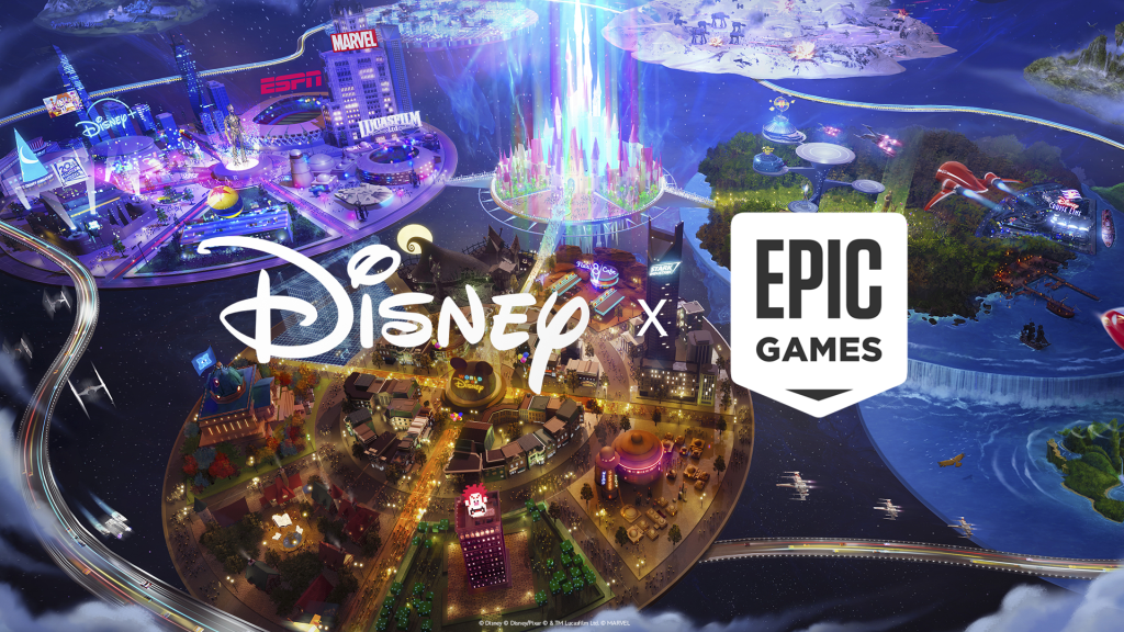 Disney e Epic Games estão criando um mundo de jogos e entretenimento expansivo e aberto conectado ao Fortnite