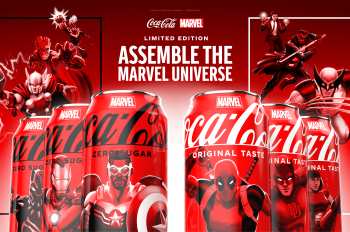 Marvel and Coca-Cola Assemble for an Unprecedented Global Campaign