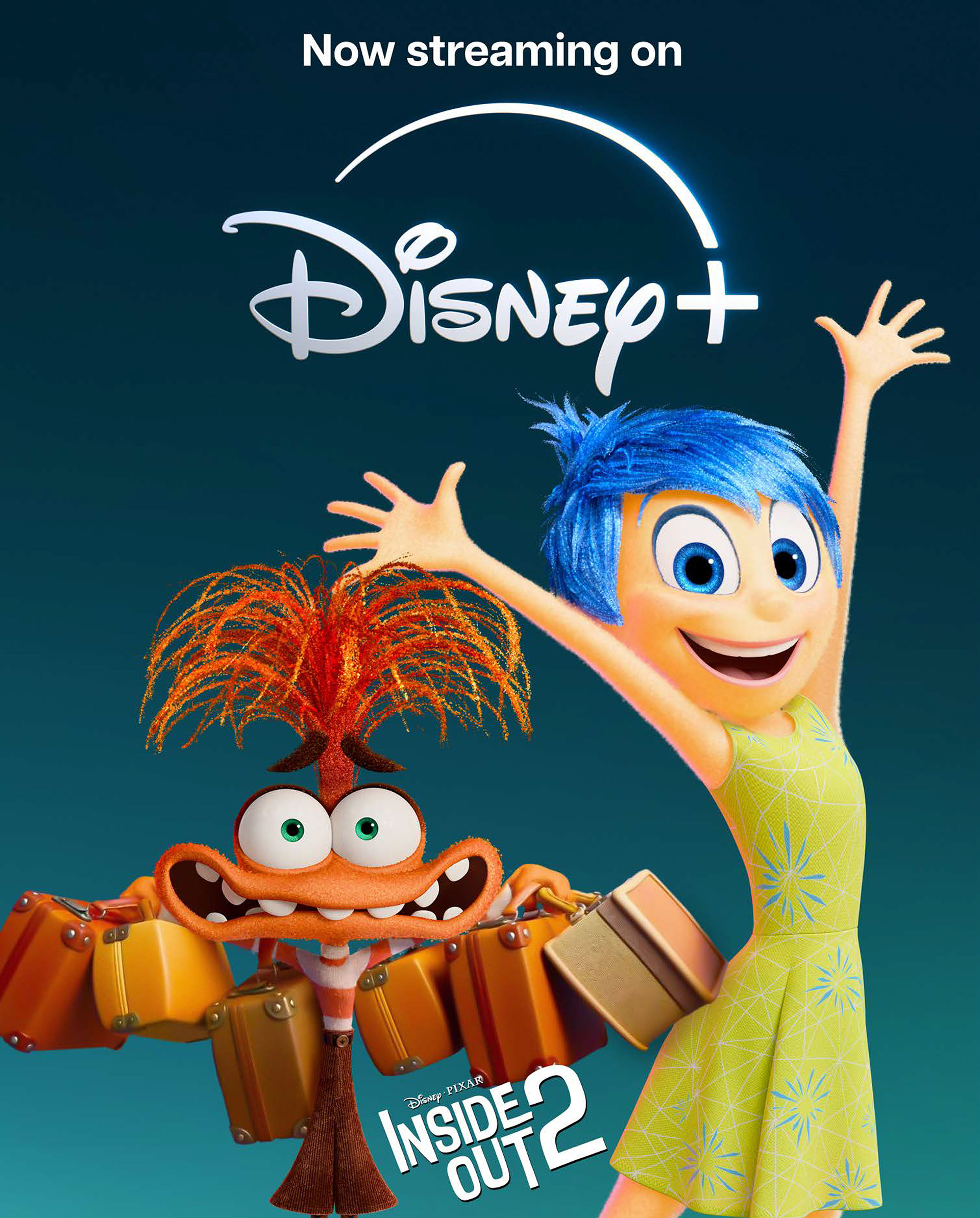 'Inside Out 2' Is the No. 1 Film Premiere on Disney+ in 2024, Driving ...