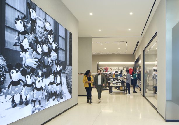 Employees at the Disney Store within the company’s New York Headquarters by Dave Burk – SOM © 2024 Disney