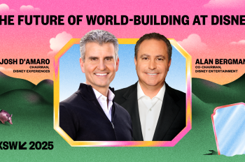 ‘The Future of World-Building at Disney’: Josh D’Amaro and Alan Bergman Preview Exciting Session at SXSW