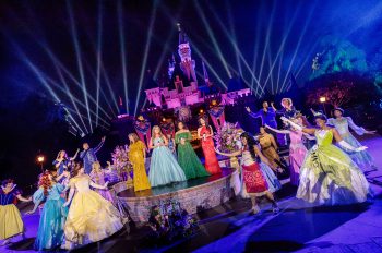 Legendary Disney Princess Voices Come Together for a Spectacular Performance at Disneyland Resort During World Princess Week