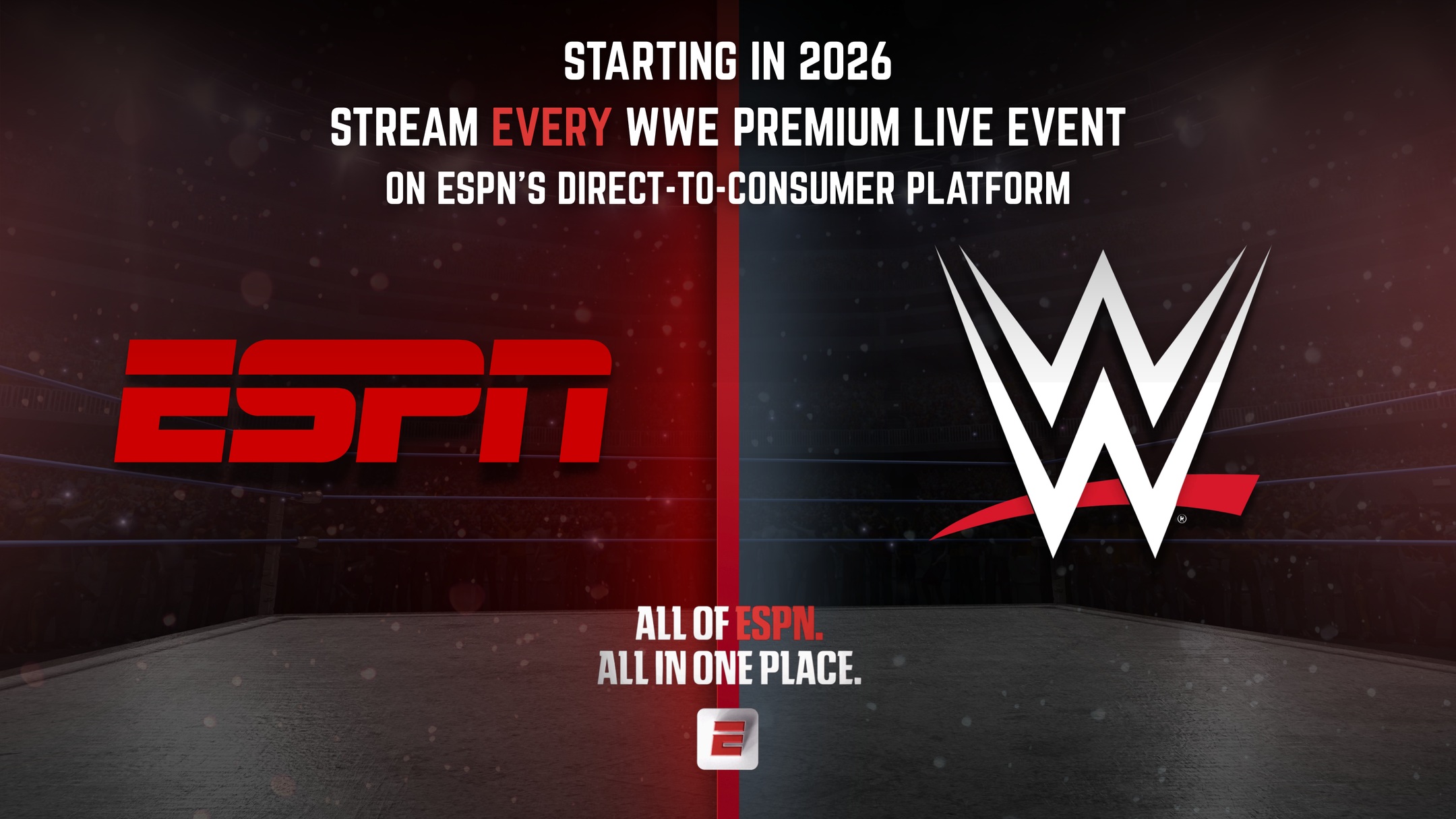 ESPN Platforms to Become Exclusive U.S. Domestic Home of All WWE Premium Live Events