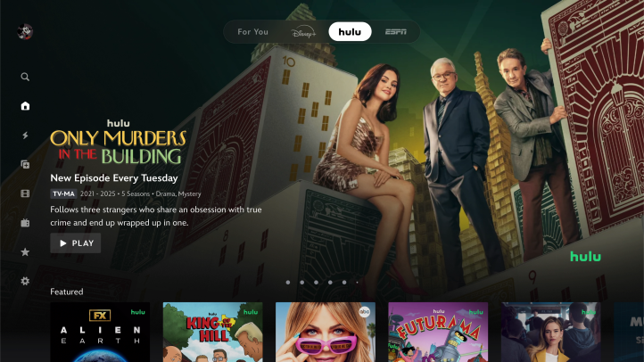Hulu está chegando ao Brasil com novo visual do Disney+! Entenda mudança A partir de 8 de outubro, o Disney+ passa por uma transformação significativa no Brasil e em outros mercados internacionais: o Hulu se torna a nova casa do entretenimento geral dentro da plataforma, substituindo o Star. Hulu está chegando ao Brasil com novo visual do Disney+! Entenda mudança