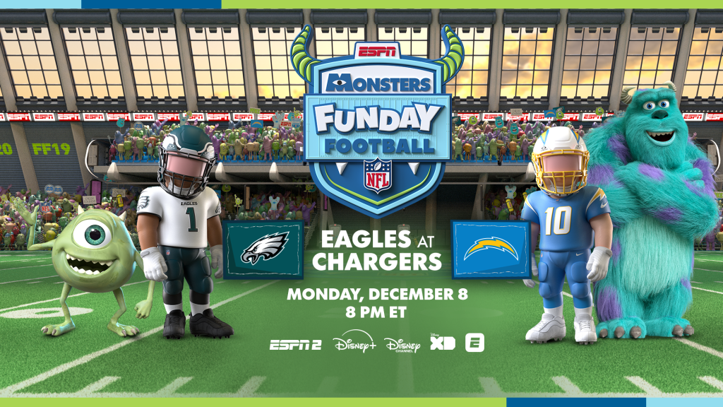 'Monsters Funday Football' is Coming December 8 | The Walt Disney Company