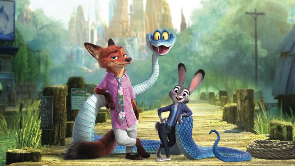Characters from Zootopia 2