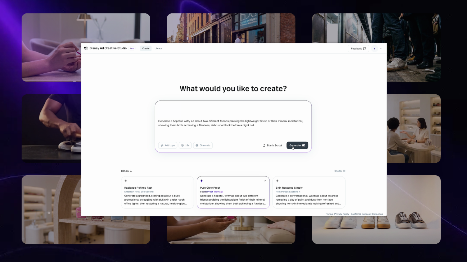 Disney Ad Creative Studio Begins Closed Beta with Select Advertisers | The Walt Disney Company