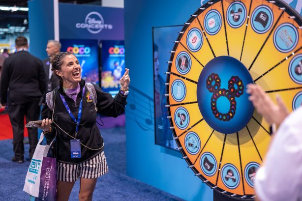 Step Into the Magic: Disney Music Group Booth