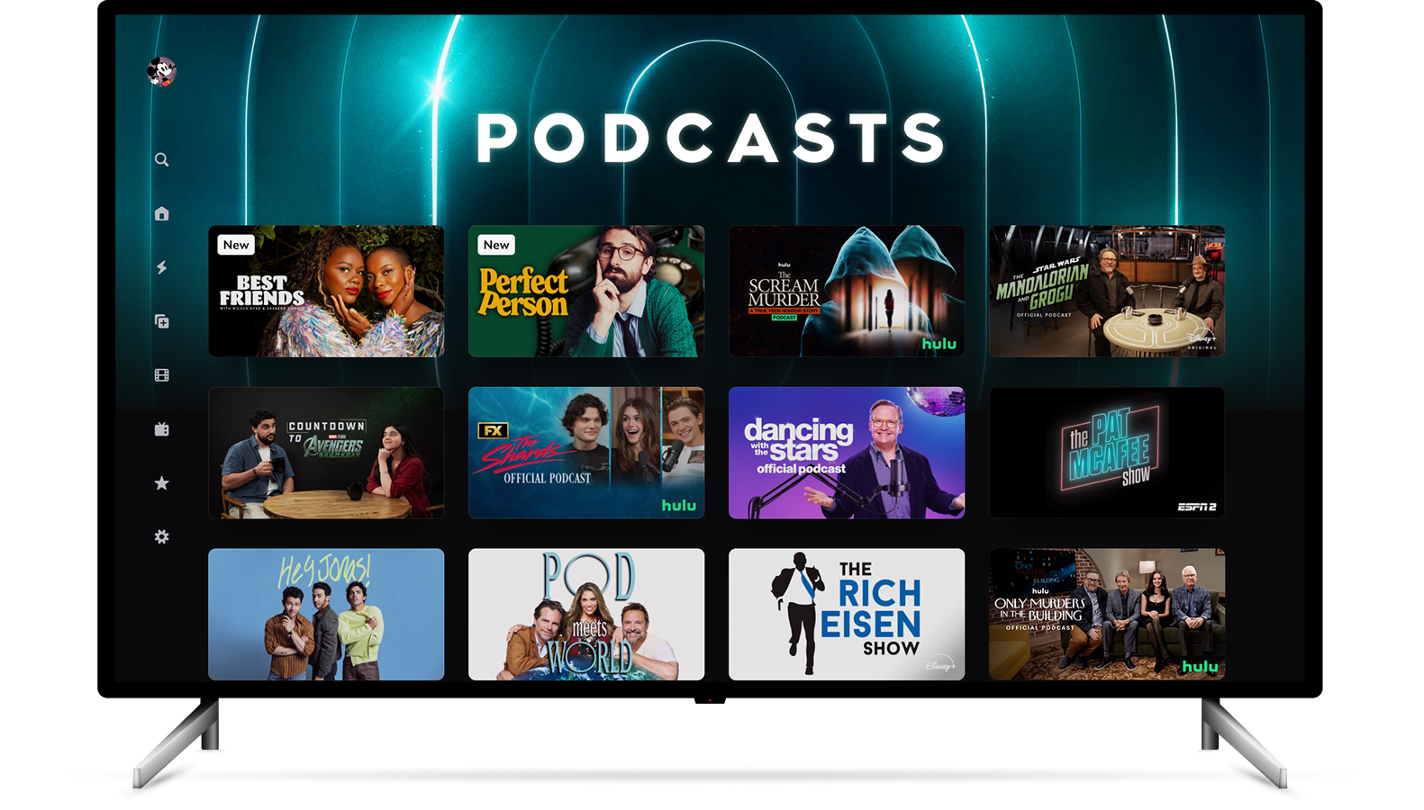 Disney+ and Hulu Expand Video Podcast Slate