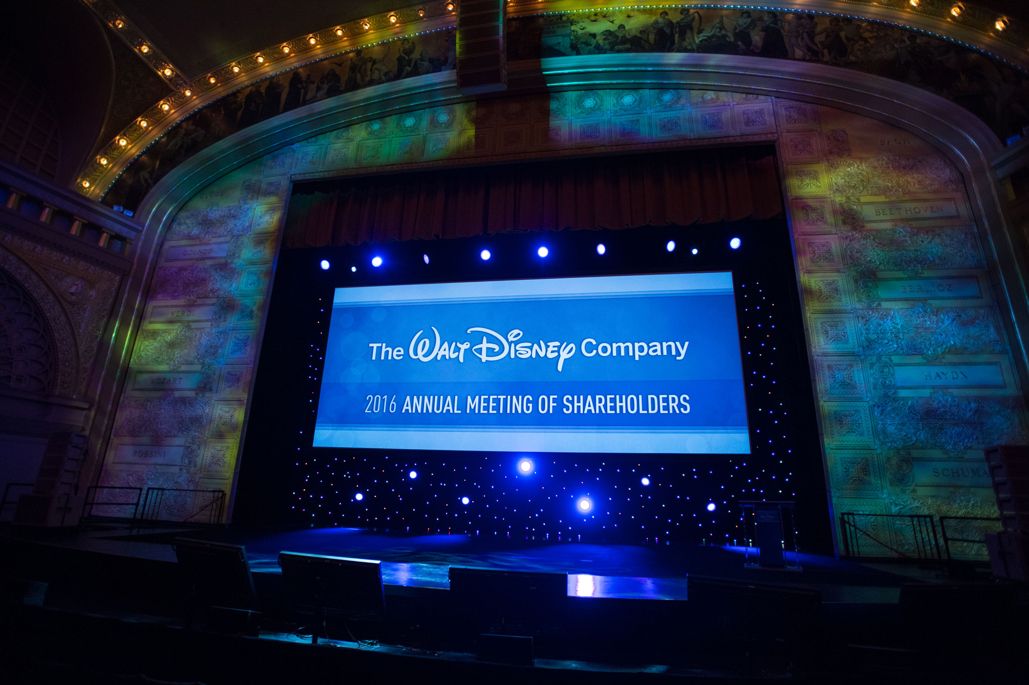 Disney’s 2016 Annual Meeting of Shareholders The Walt Disney Company