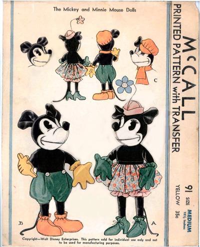 1930 mickey mouse costume