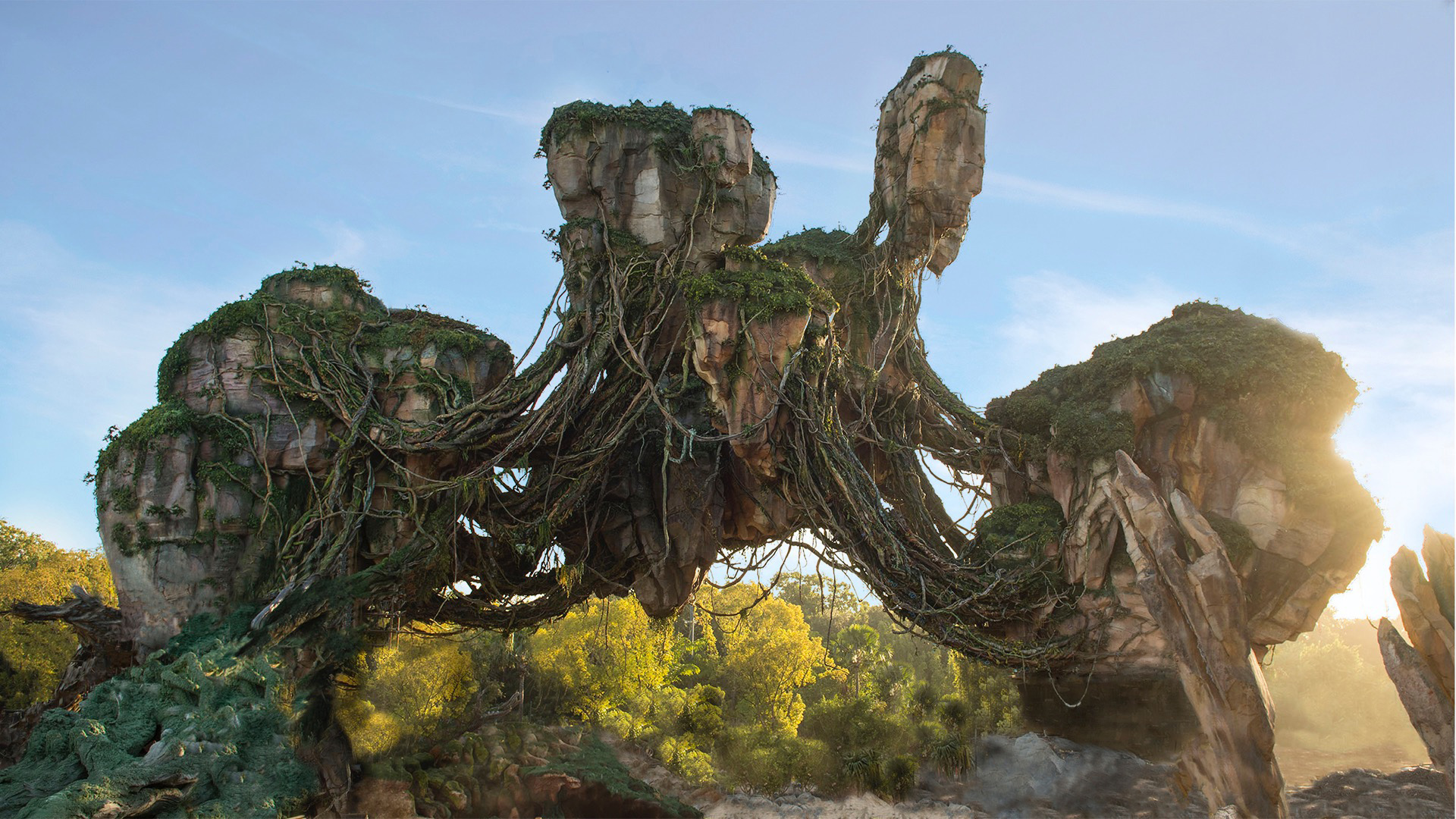 A look at Disney Worlds new Pandora  World of Avatar land