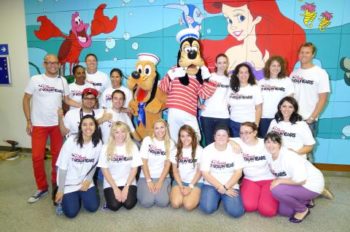 Walt Disney Parks and Resorts Paints a Brighter Day in Children’s Hospitals Around the World