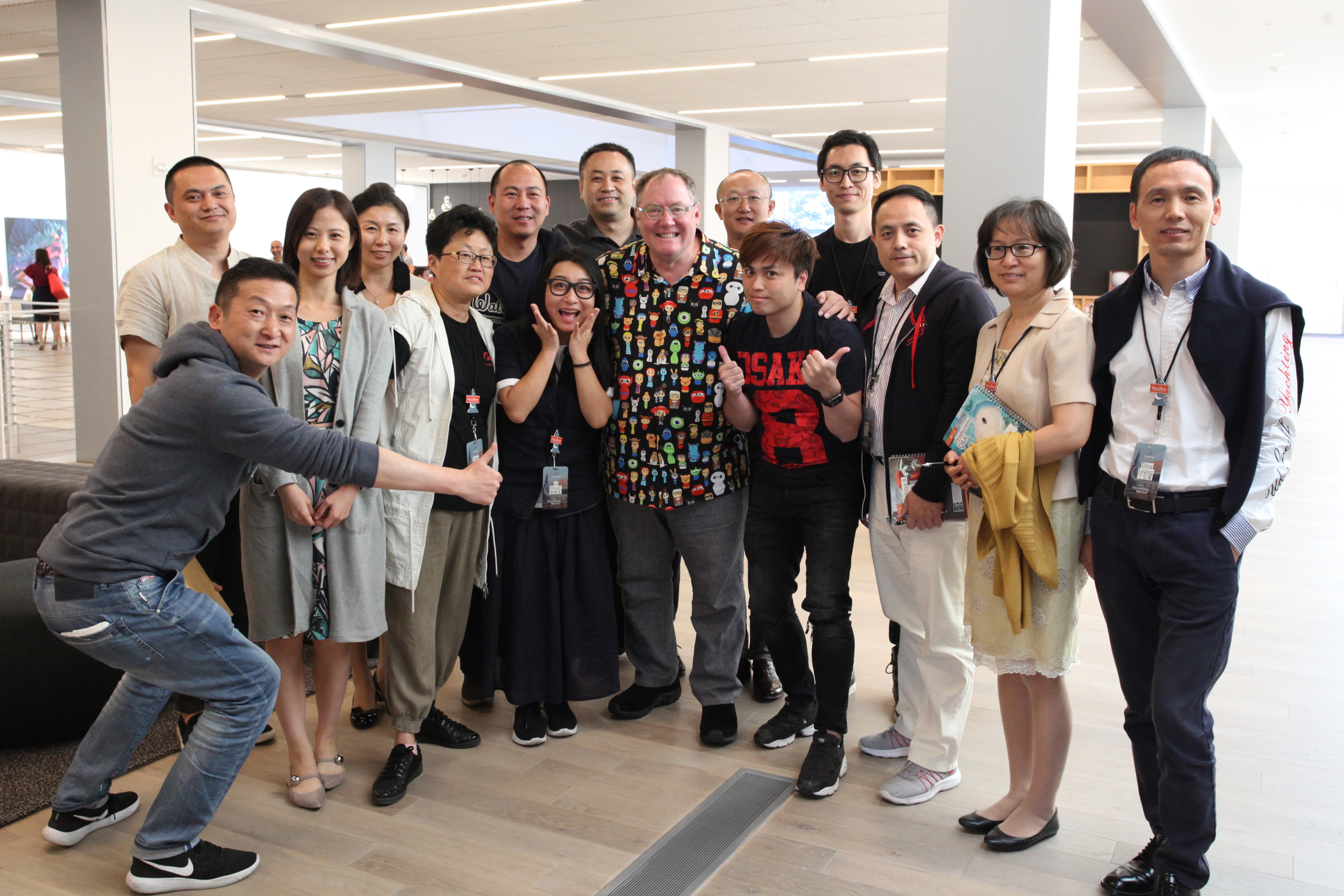 Walt Disney Animation Studios Hosts Chinese Filmmakers for Exchange Program  - The Walt Disney Company