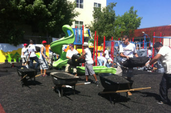 Disney Participates in Coast-to-Coast KaBOOM! Playground Builds