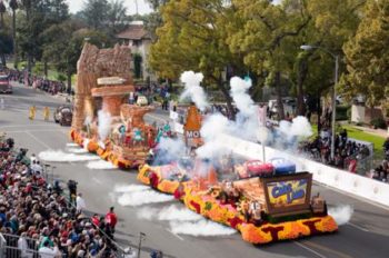 Happy New Year from the ‘Destination: Cars Land’ Rose Parade Float